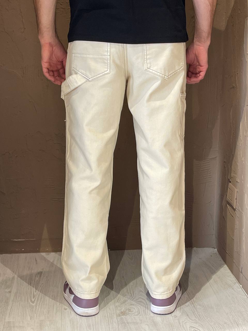 Pantalone Cargo Naturale