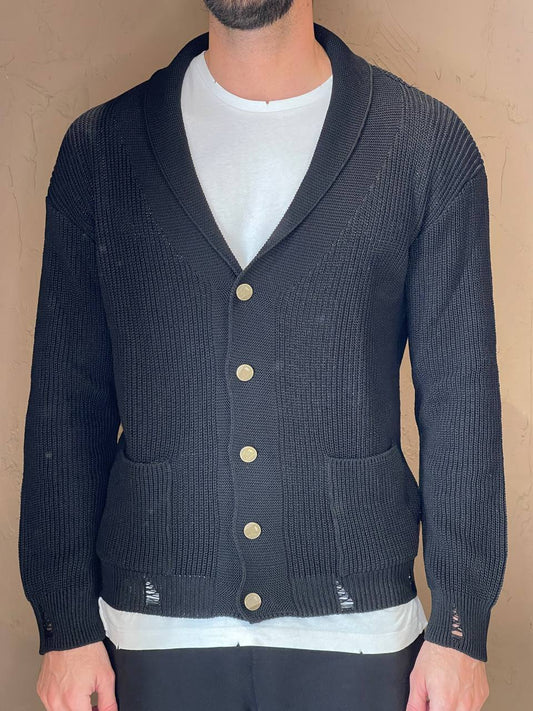 Cardigan Filo Nero