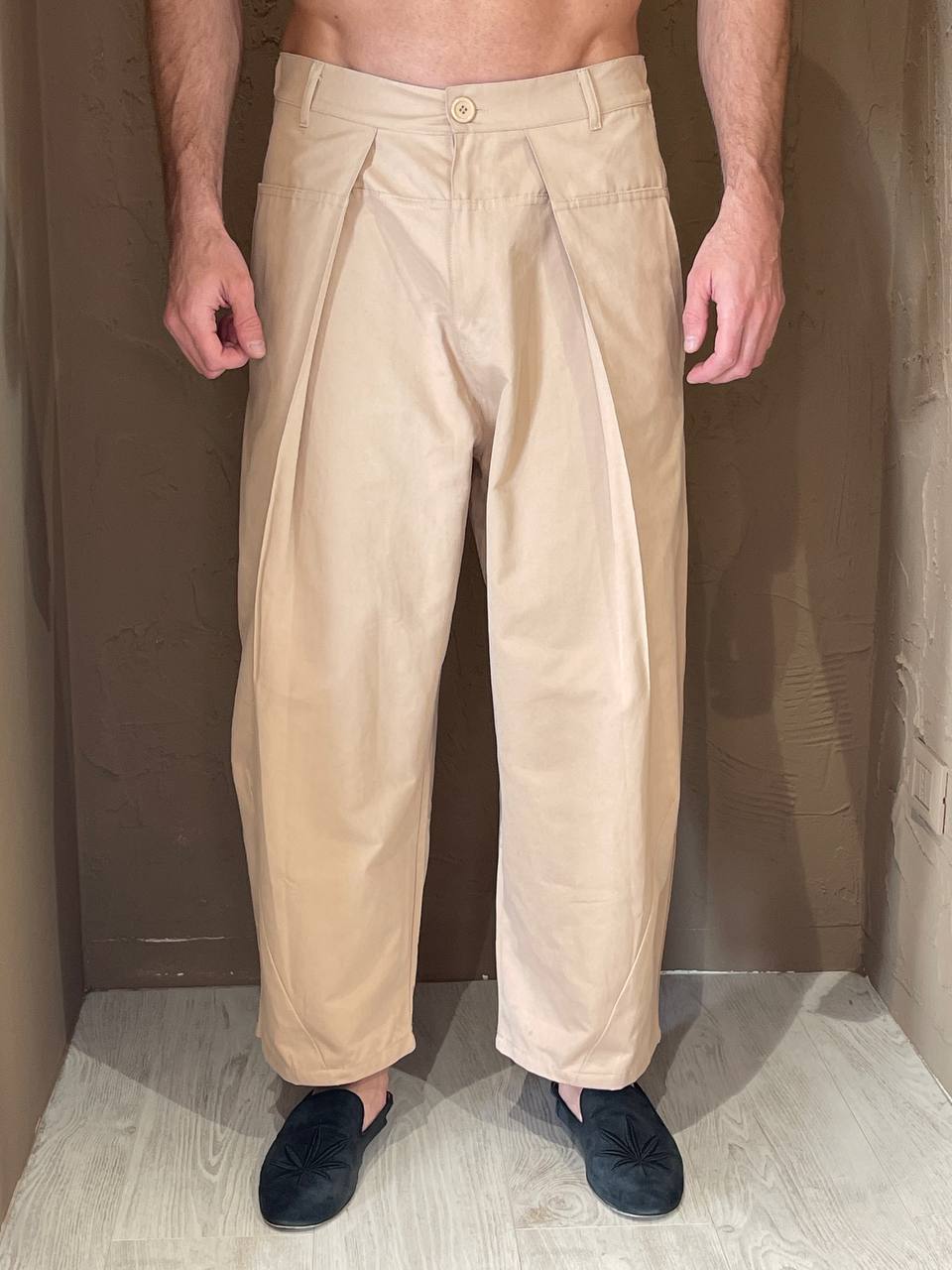 Underground Couture Pantalone Japan Beige