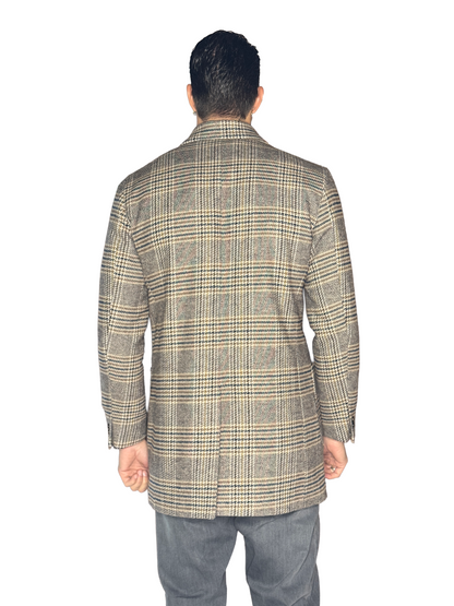 Cappotto Doppio Petto Scozzese