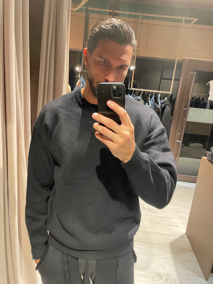 Maglia Brillantini Nera