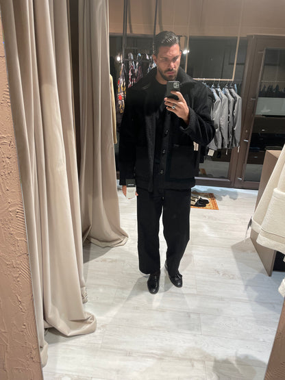 Giaccone Velluto Black