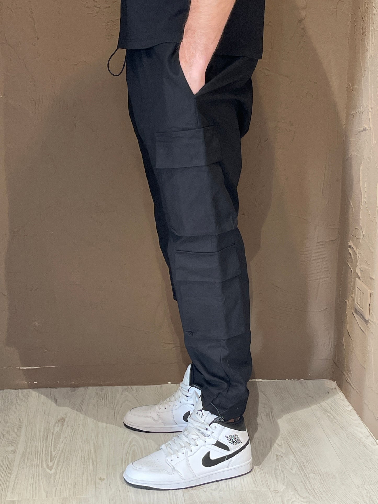 Pantalone Tasconato Nero