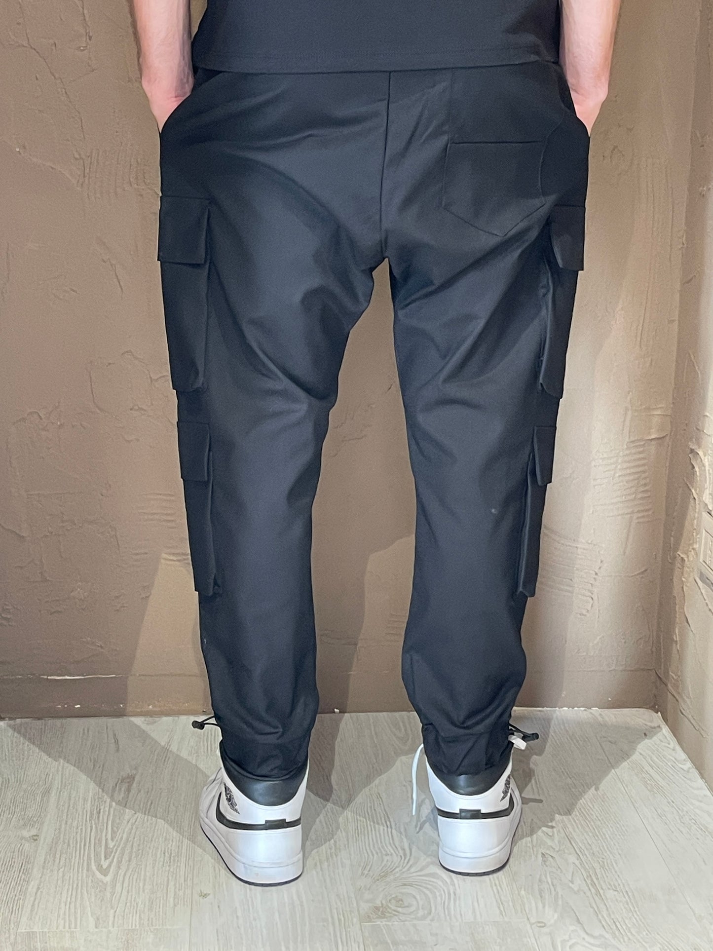 Pantalone Tasconato Nero