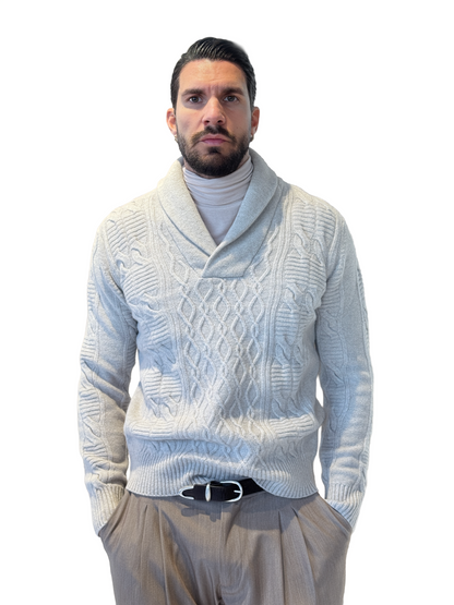 Maglione Collo Scialle