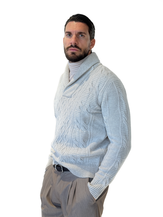 Maglione Collo Scialle