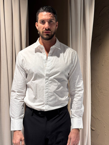 Camicia Brillantini white