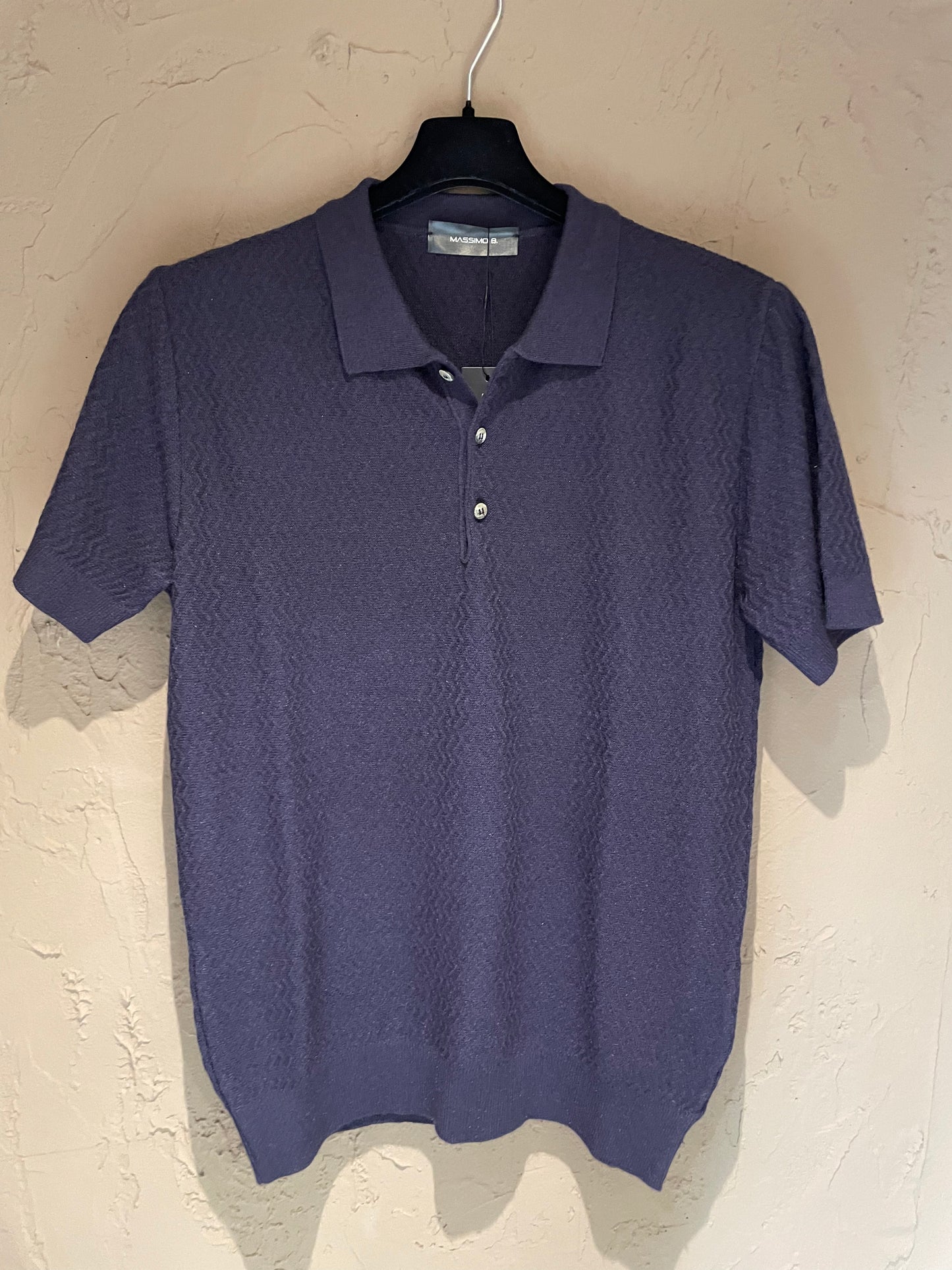 Polo Rayon Blue