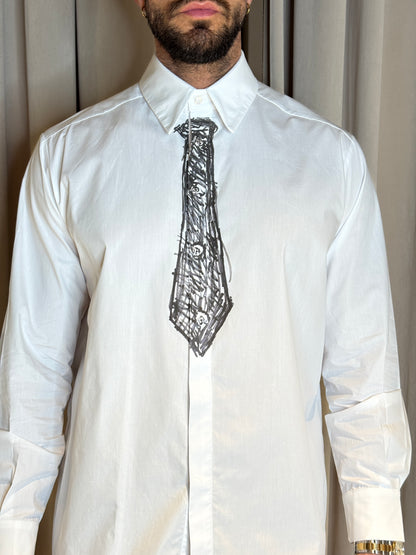 Camicia Bianca Cravatta