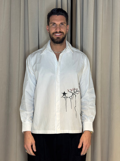 Camicia Ricamo Oriental
