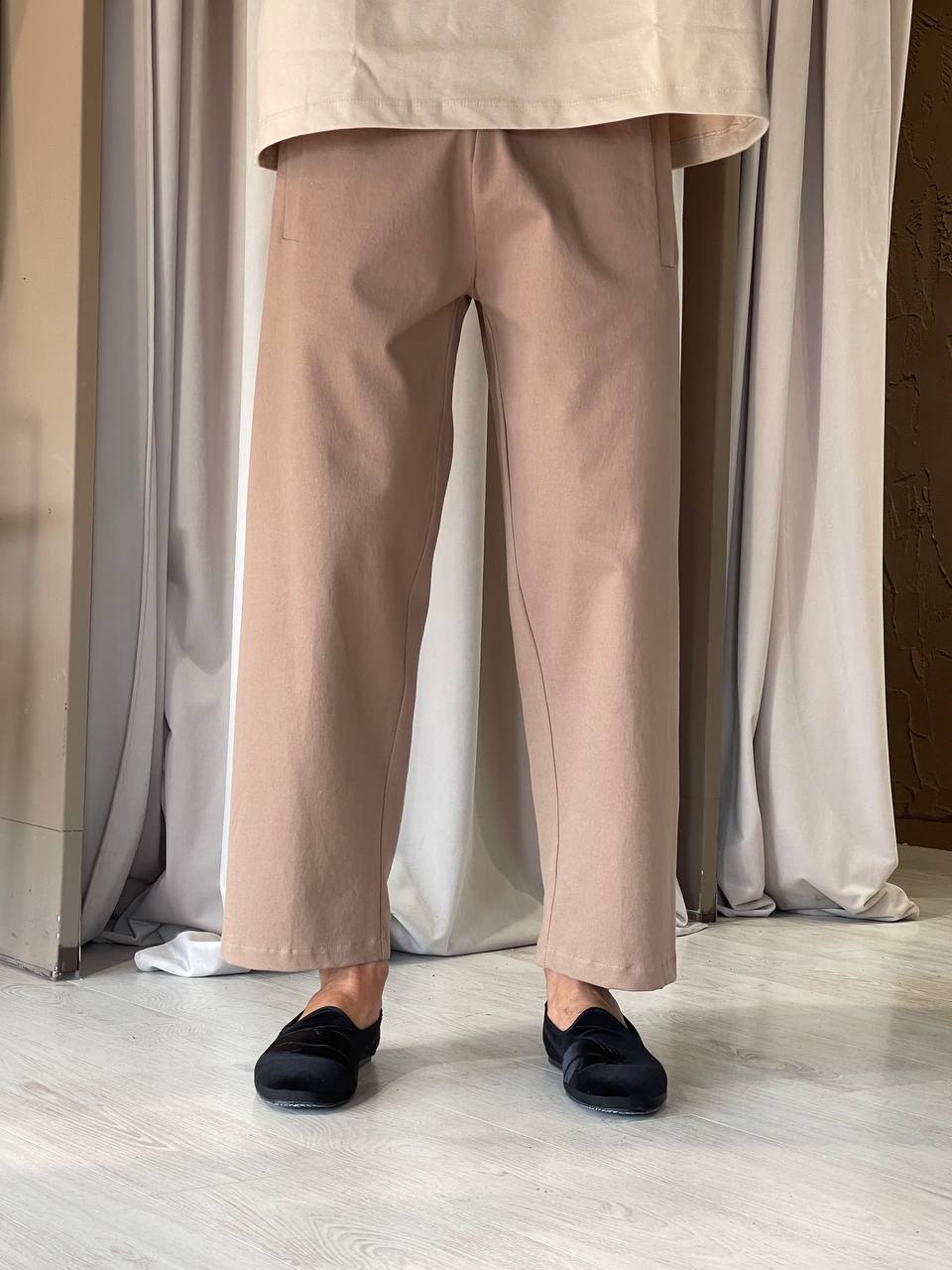 Pantalone USA Cammello