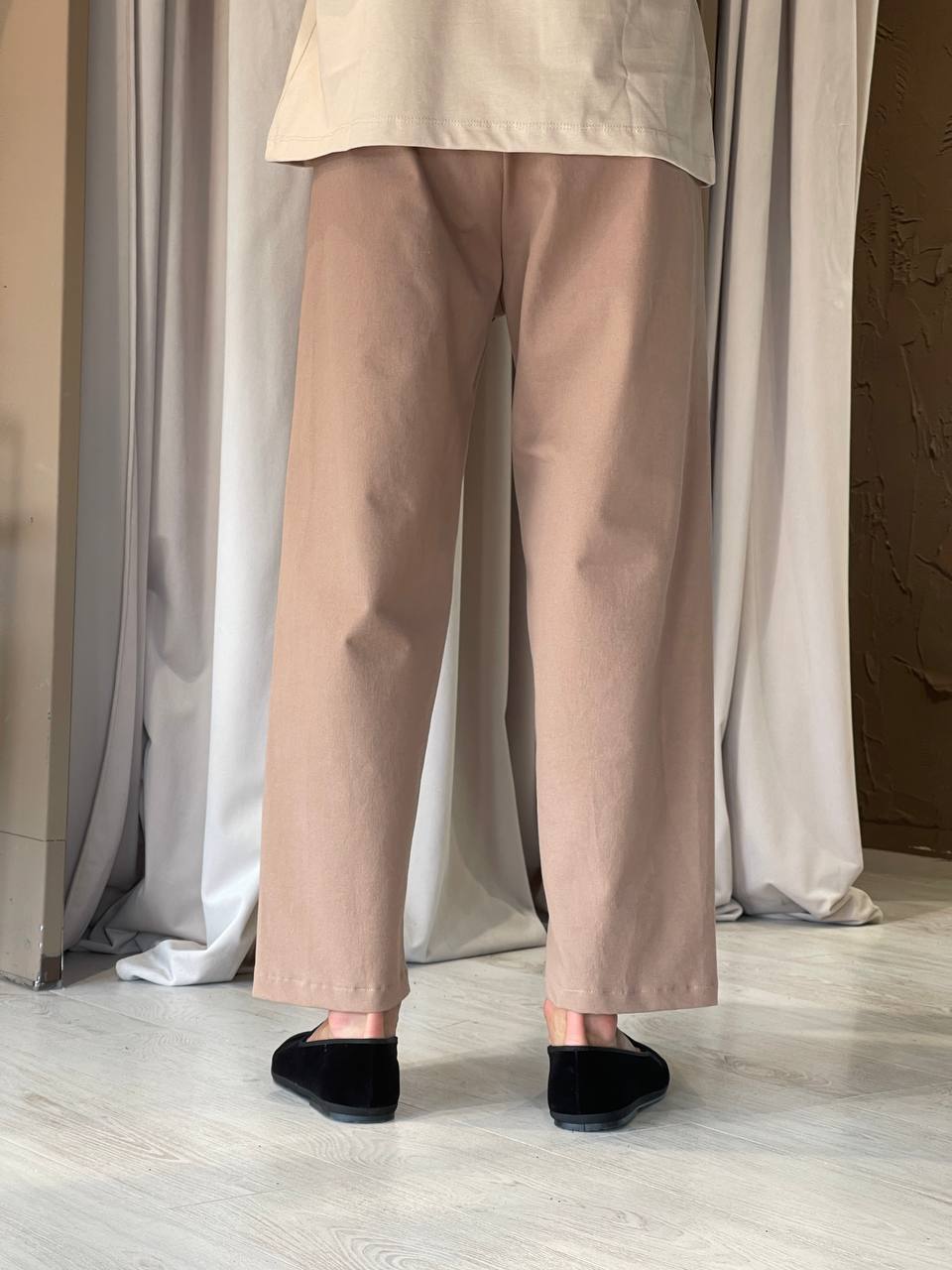 Pantalone USA Cammello