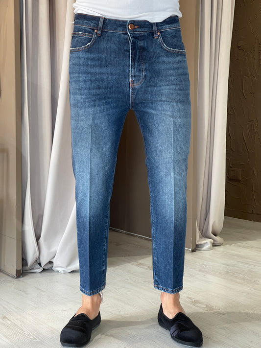 Jeans Don The Fuller Carot Blu