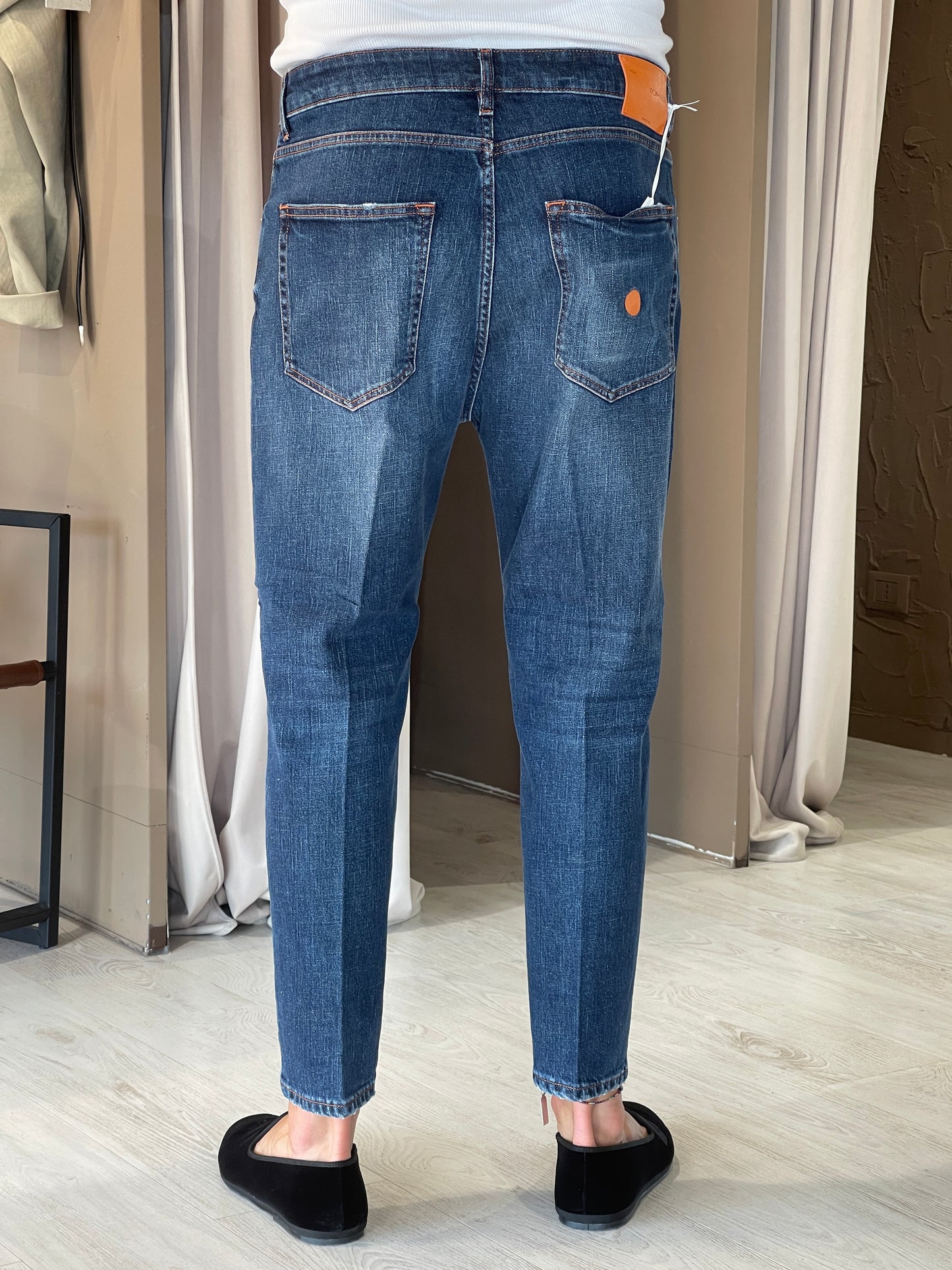 Jeans Don The Fuller Carot Blu