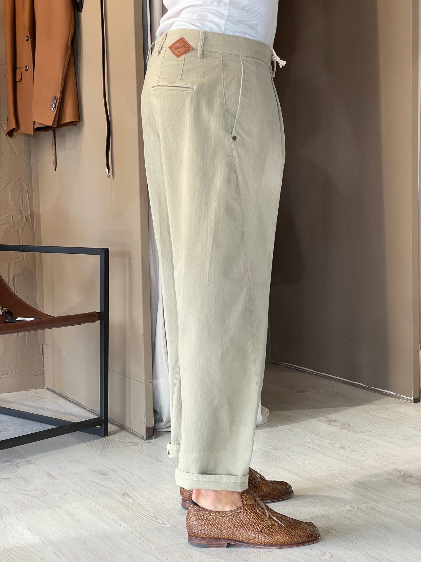 Pantalone Beige Telacruda