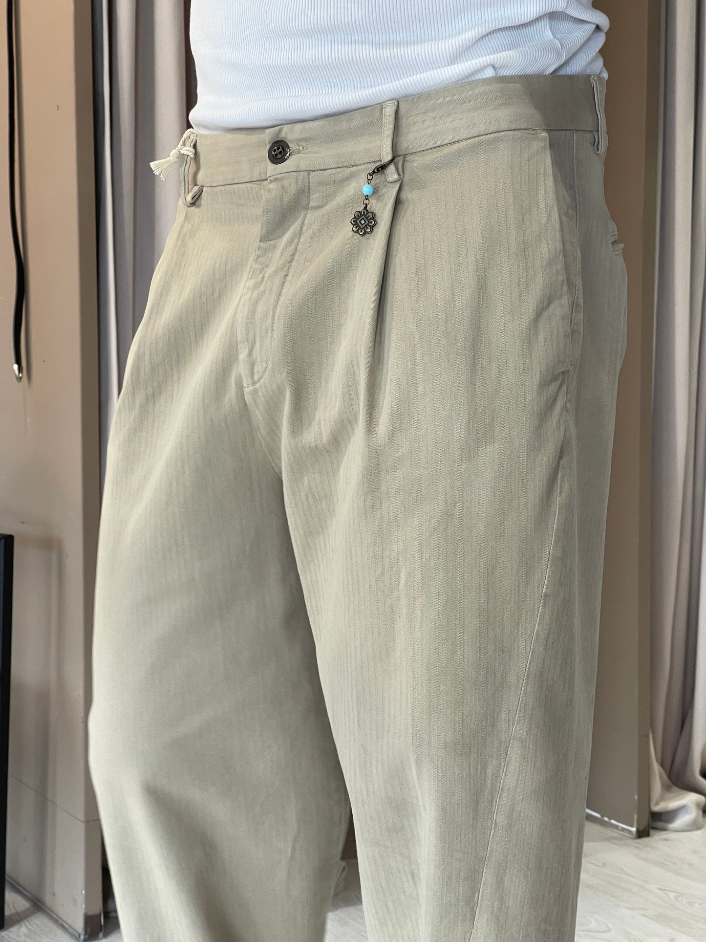 Pantalone Beige Telacruda