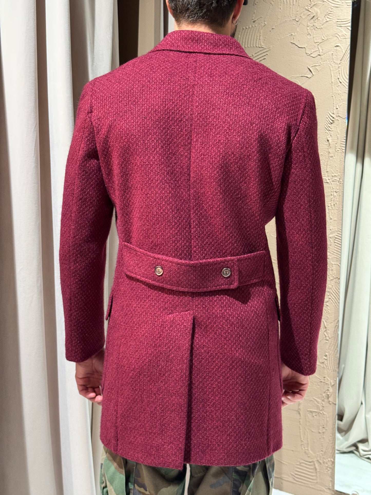 Cappotto Langella Bordeaux