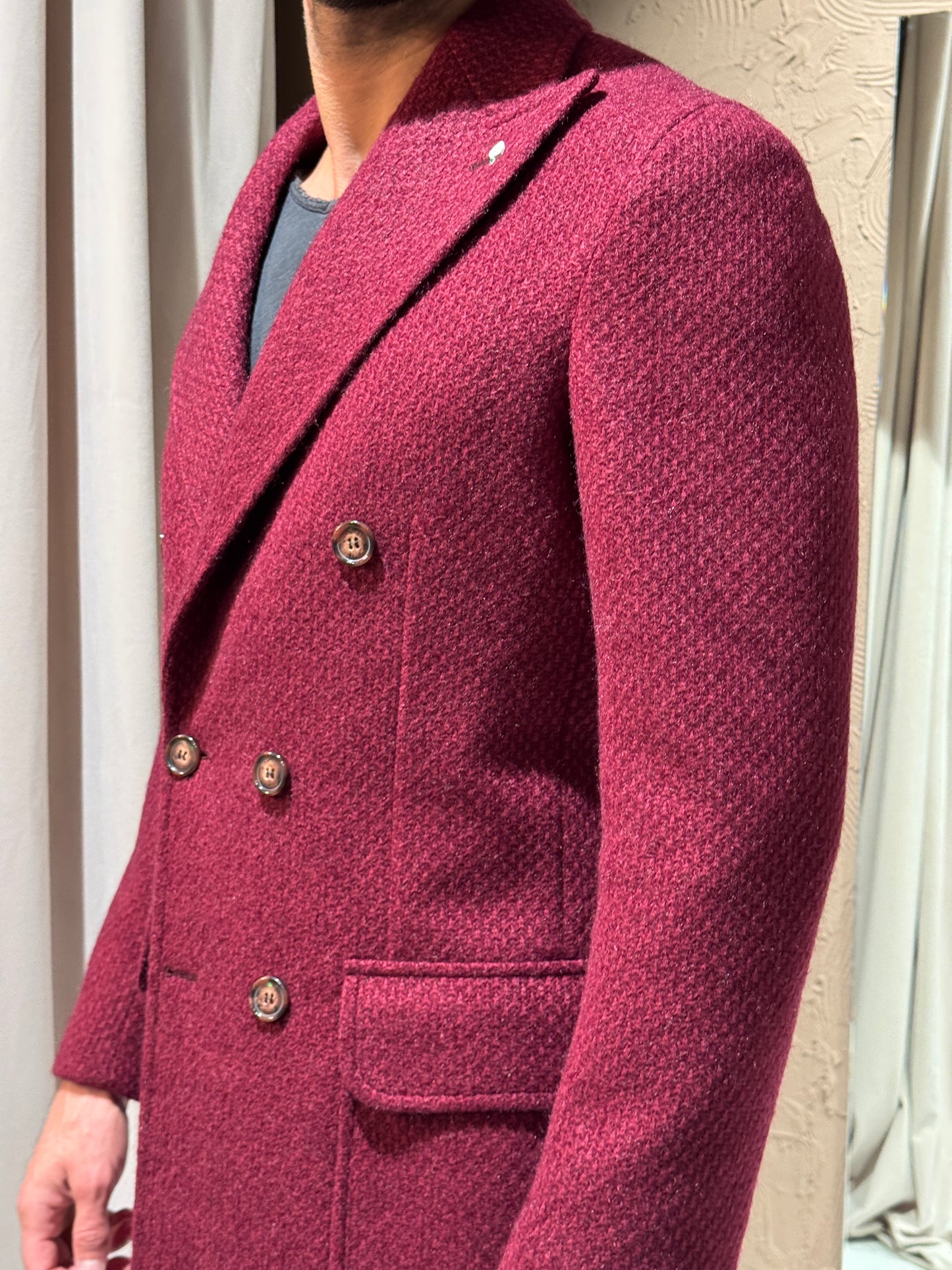 Cappotto Langella Bordeaux