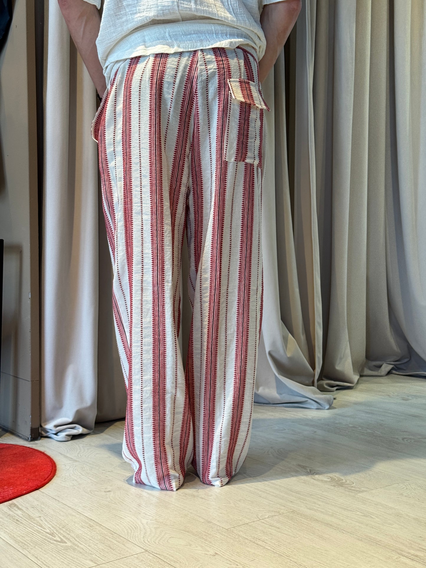 Pantalone Rigato Etnico