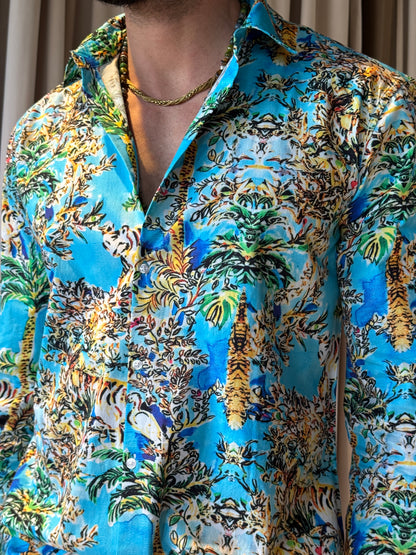 Camicia Viscosa Fantasia