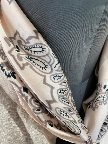 Foulard Bandana Rosa Pallido