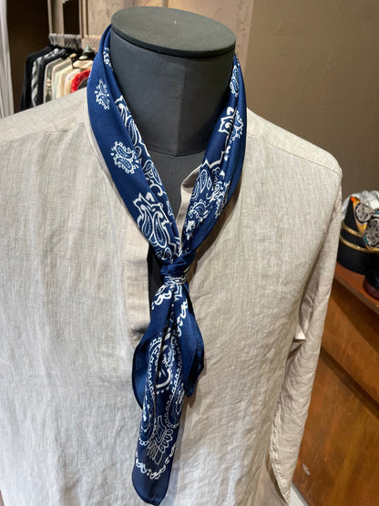 Foulard Bandana Blue