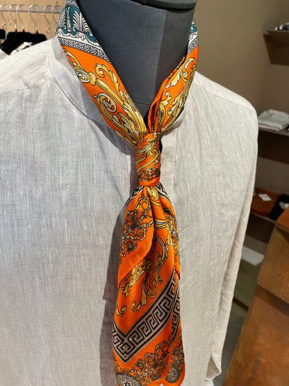 Foulard Fantasia Damascato