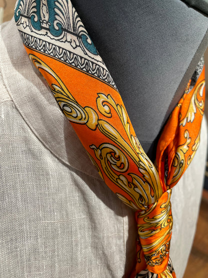 Foulard Fantasia Damascato