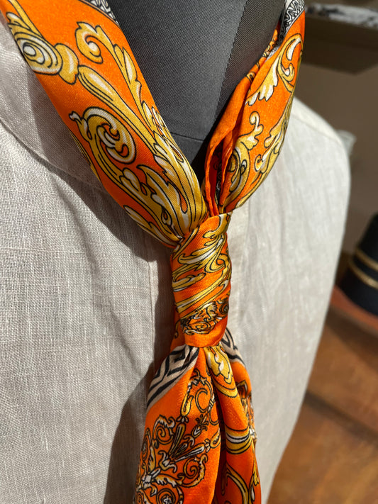 Foulard Fantasia Damascato