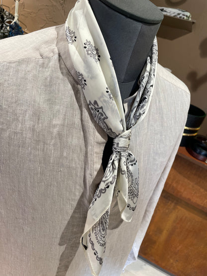 Foulard Bandana Bianco
