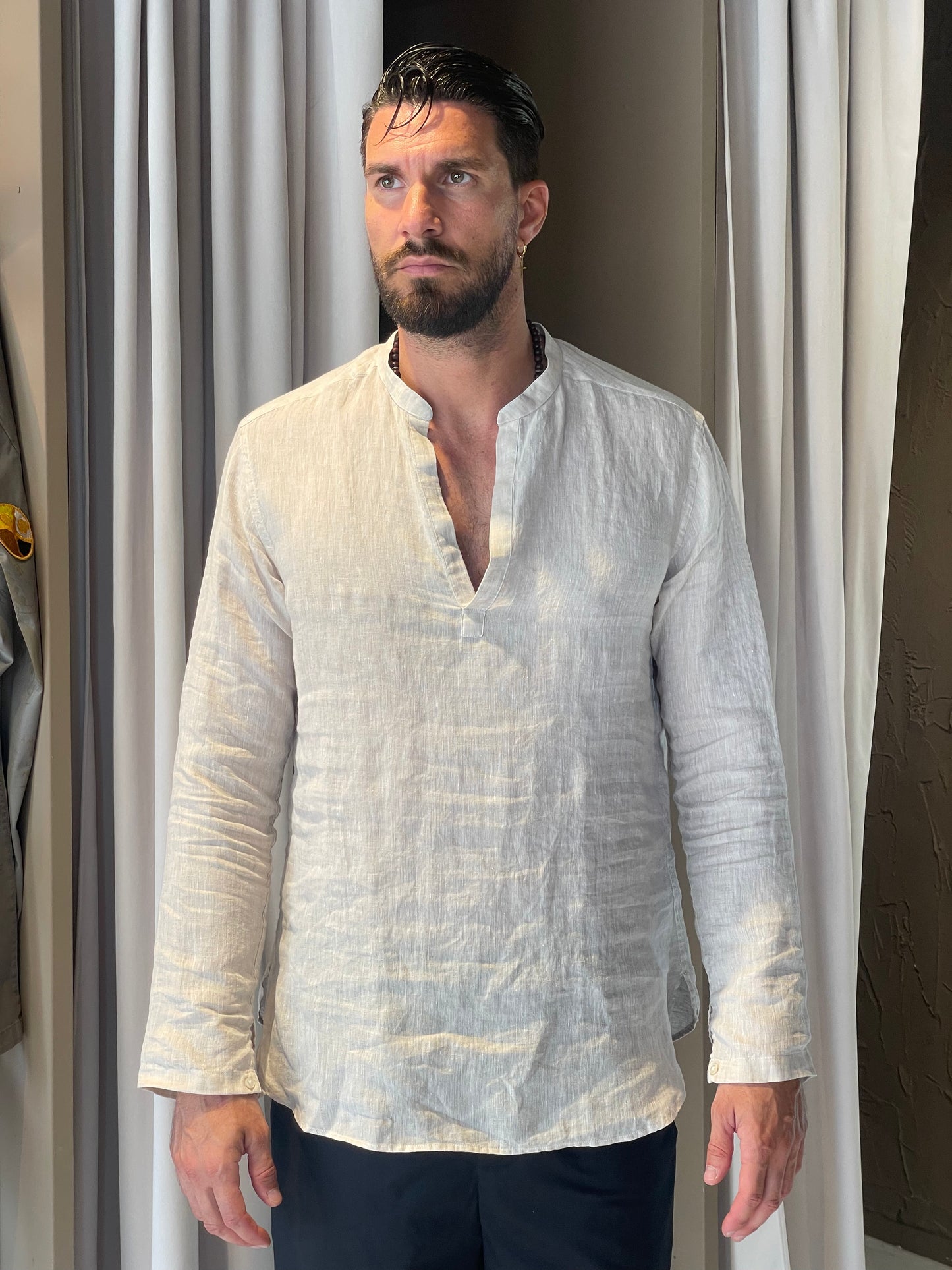 Camicia Serafino Lino