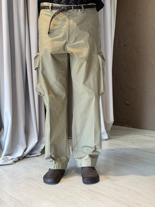 Pantalone Cargo Verde M.