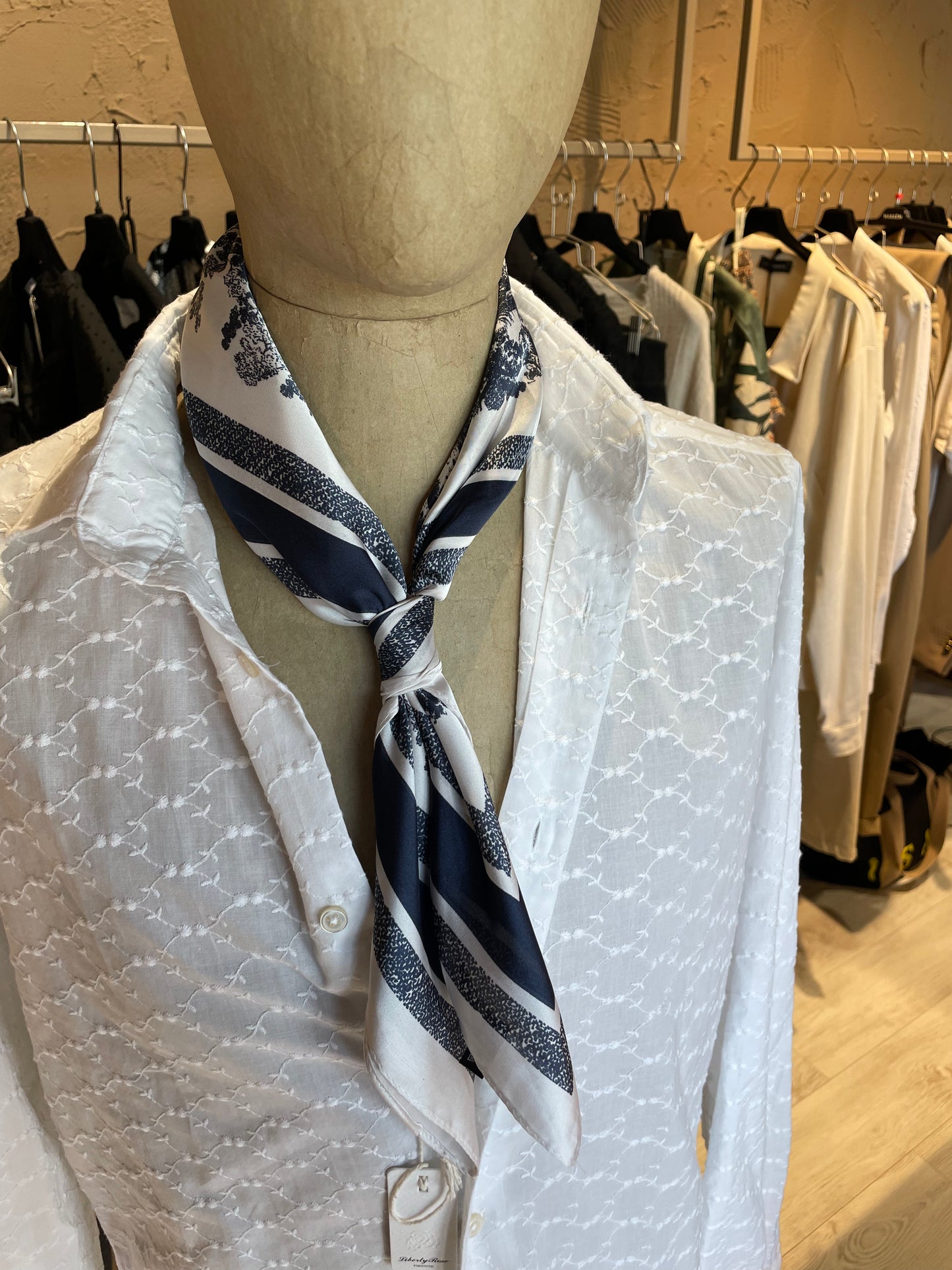 Foulard Dior Blu