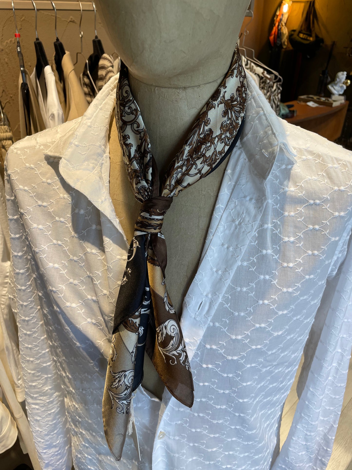 Foulard Brown