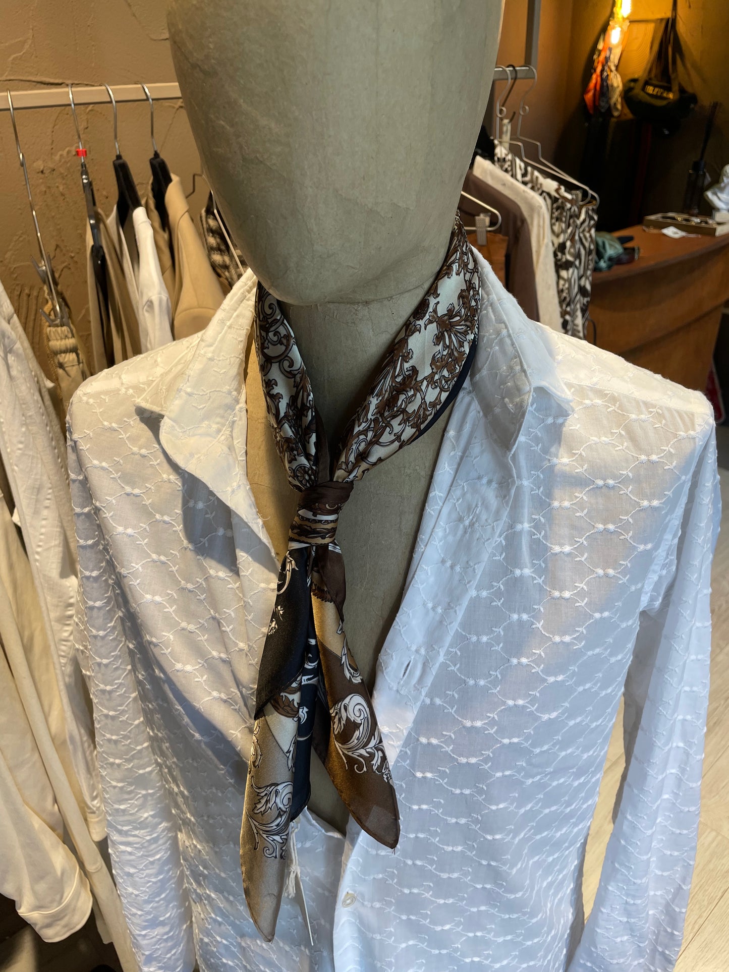 Foulard Brown