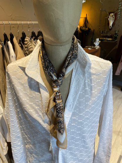 Foulard Beige