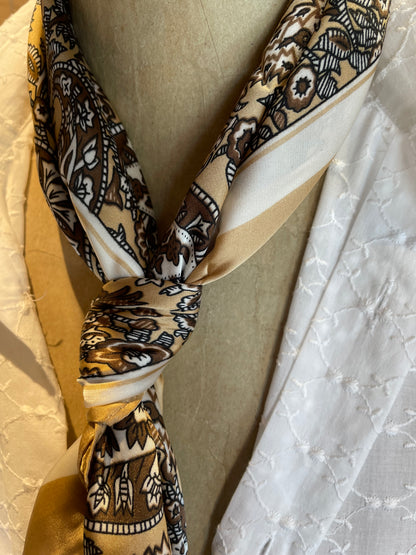 Foulard Beige